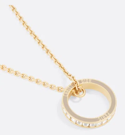 Dior Night Code Necklace In Gold