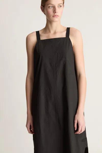 Lee Mathews Lm Poplin Cami Dress In Black