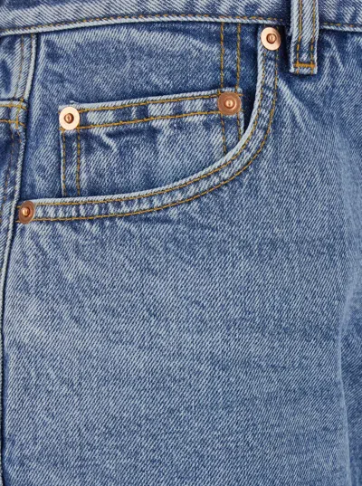 Gucci Balloon Jeans In Blue