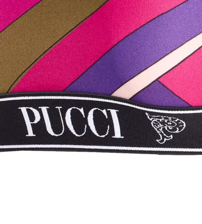 Pucci Iride Print Top In Multi