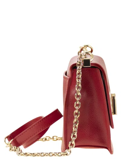 Furla Mini Chain Strap Crossbody Bag In Red