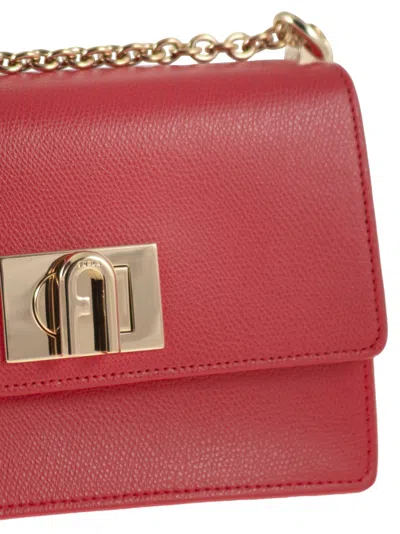 Furla Mini Chain Strap Crossbody Bag In Red