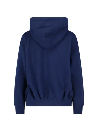 Polo Ralph Lauren Navy Blue Polo Bear Hoodie In Blue