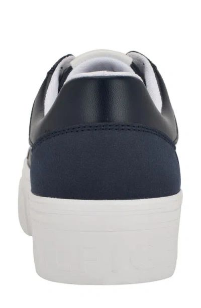 Tommy Hilfiger Banner Stripe Cupsole Sneaker In Blue