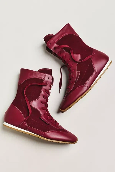 J/slides Phoenix High-top Sneakers In Red