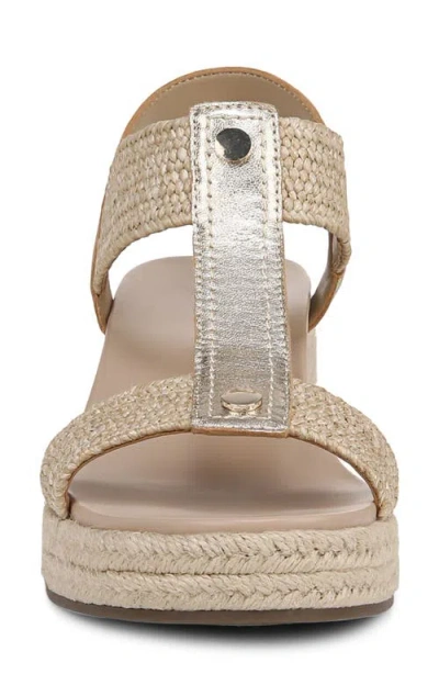 Vionic Calera Espadrille Wedge Sandal In Neutral