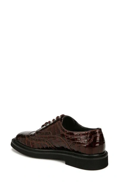 Franco Sarto Women's Audrey Square Toe Lace Up Oxfords In Brown