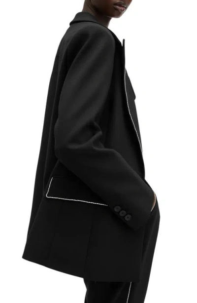 Allsaints Atlas Krys Blazer In Black