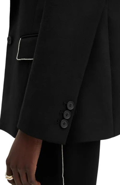 Allsaints Atlas Krys Blazer In Black