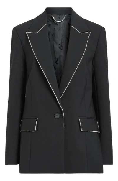 Allsaints Atlas Krys Blazer In Black