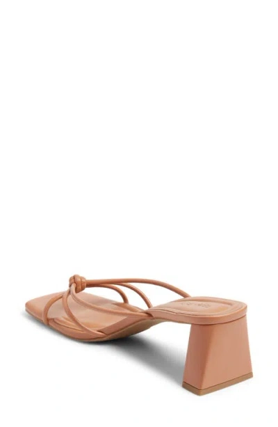 Open Edit Jamie Block Heel Sandal In Brown