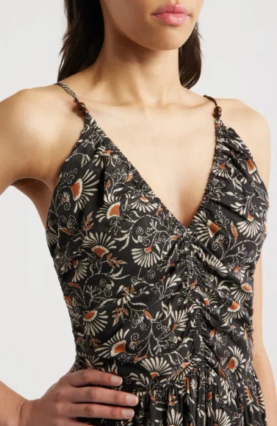 Rails Palm Floral Print A-line Dress In Multi