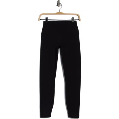 90 Degree By Reflex Everyday Elastic Free Waistband Scuba Leggings In Black