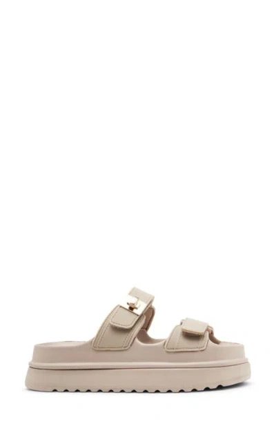Steve Madden Bigschmona Platform Sandal In Neutral