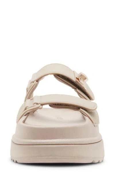 Steve Madden Bigschmona Platform Sandal In Neutral