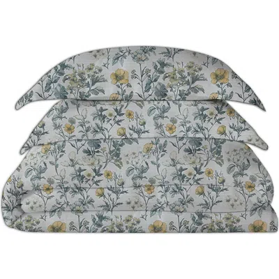 Scotch & Soda 3-piece King Floral Comforter & Sham Set In Gray