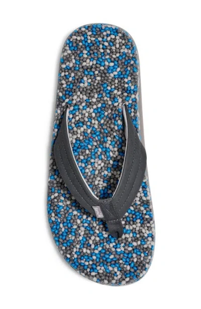 Sanuk Bubblecush Flip Flop In Blue