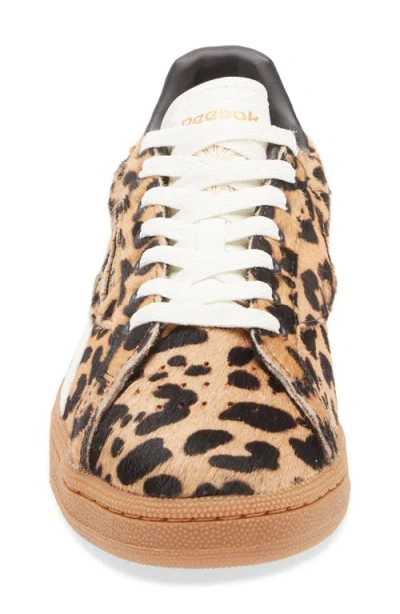 Reebok Club C Grounds Uk Sneakers Vintage Leopard In Brown