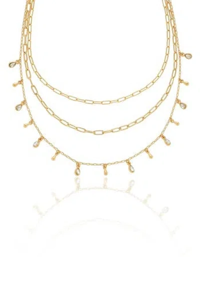 Ettika Layered Necklace In Gold