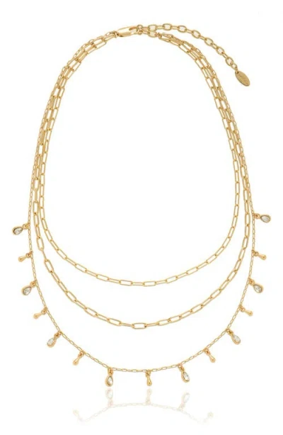 Ettika Layered Necklace In Gold