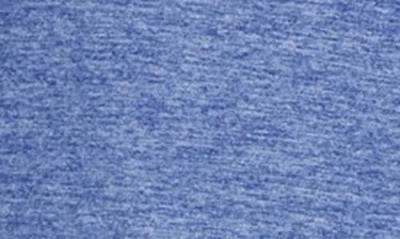 Tailorbyrd Kids' Brushed Mélange Quarter Zip Pullover In Blue