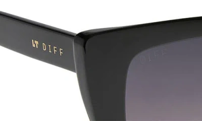 Diff 54mm Cat Eye Sunglasses In Black