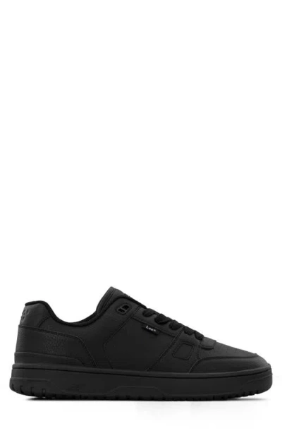 Lee Cortland Low Top Sneaker In Black