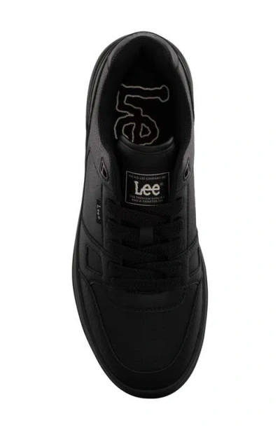 Lee Cortland Low Top Sneaker In Black