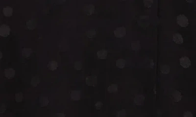 Liverpool Dot Popover Woven Top In Black