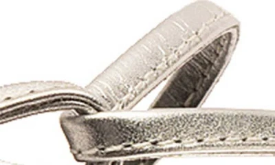 Off The Hook London Holborn Block Heel Sandal In Silver