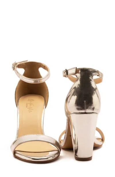 Off The Hook London Mayfair Mamba Block Heel Sandal In Multi