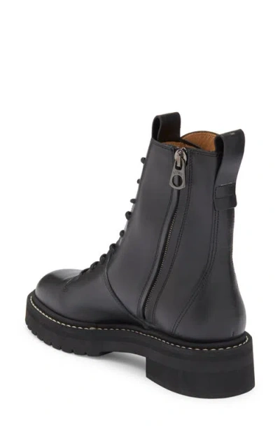 Labucq Tankie Ii Lug Sole Boot In Black