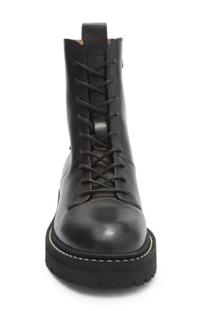 Labucq Tankie Ii Lug Sole Boot In Black