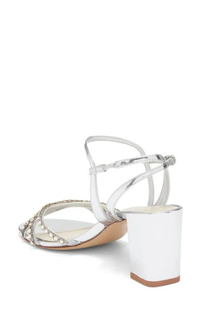 Alexandre Birman Caged Ankle Strap Sandal In Multi