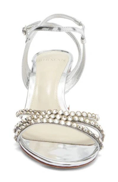 Alexandre Birman Caged Ankle Strap Sandal In Multi