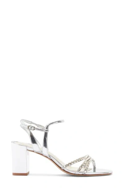 Alexandre Birman Caged Ankle Strap Sandal In Multi