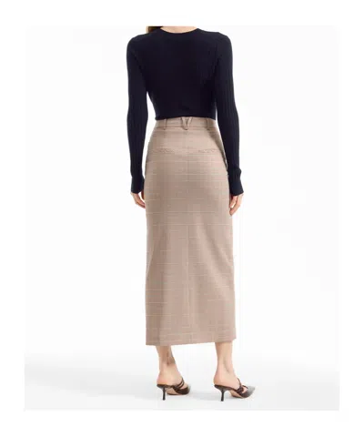 Veronica Beard Cheval Ribbed Crew-neck Sweater In Blue