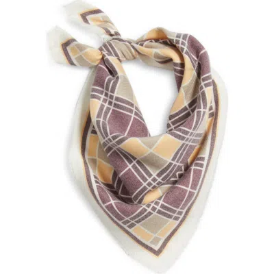 Treasure & Bond Fringe Bandana Scarf In Multi