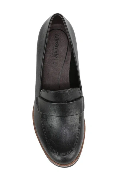 Lifestride Women's Zed 2 Round Toe Loafers In Black