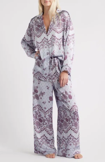 Free People Dreamy Days Print Pajamas In Multi