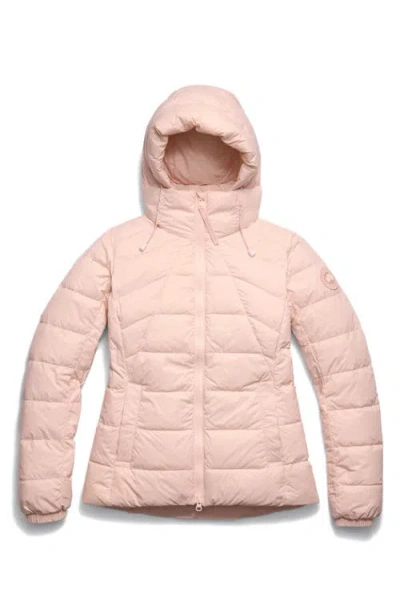 Canada Goose Abbott Hooded 625 Fill Power Down Jacket In Pink