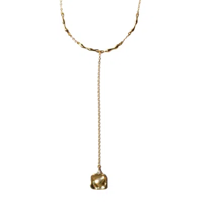 Studio Baloge Women's Gold Suspendue Necklace – Long In Gold