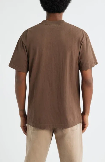 Santo Studio Thugs Need Helmets Graphic T-shirt In Brown