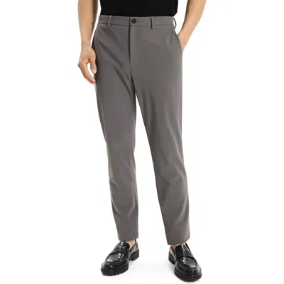 Theory Zaine Precision Ponte Knit Pants In Gray