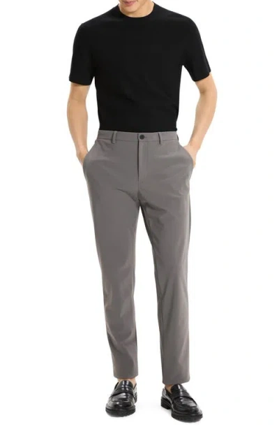 Theory Zaine Precision Ponte Knit Pants In Gray