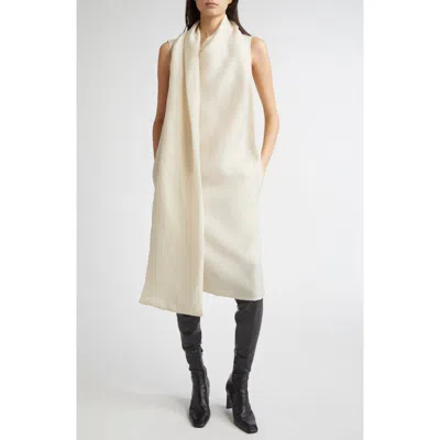 Totême Toteme Scarf Dress In White