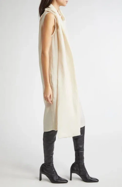 Totême Toteme Scarf Dress In White