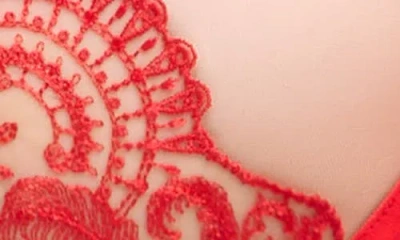 Dita Von Teese Nom De Plume Curve Underwire Bra In Red
