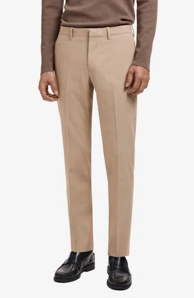 Mango Men's Paris Slim-fit Suit Pants In Brown