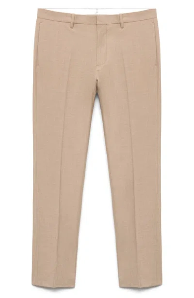 Mango Men's Paris Slim-fit Suit Pants In Brown